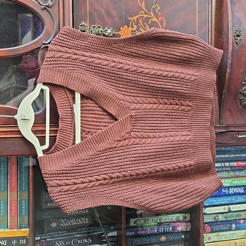 Brown Sweater Vest